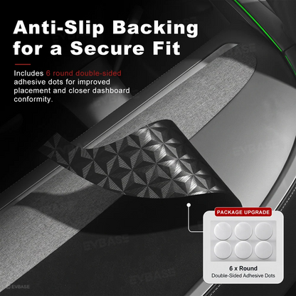 Model Y/3 Dashboard Cover Anti-Glare Sun Protection Suede Dash Mat Sunshield Dash Protector