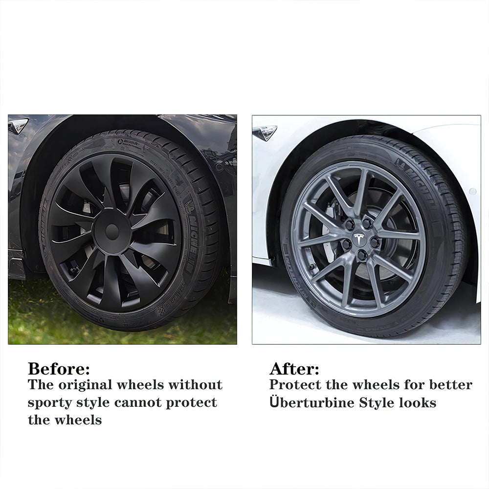 Model 3 18inch Wheel Cover for Model 3 Aero Wheel Tesla 2017-2023 Model 3 Accessories