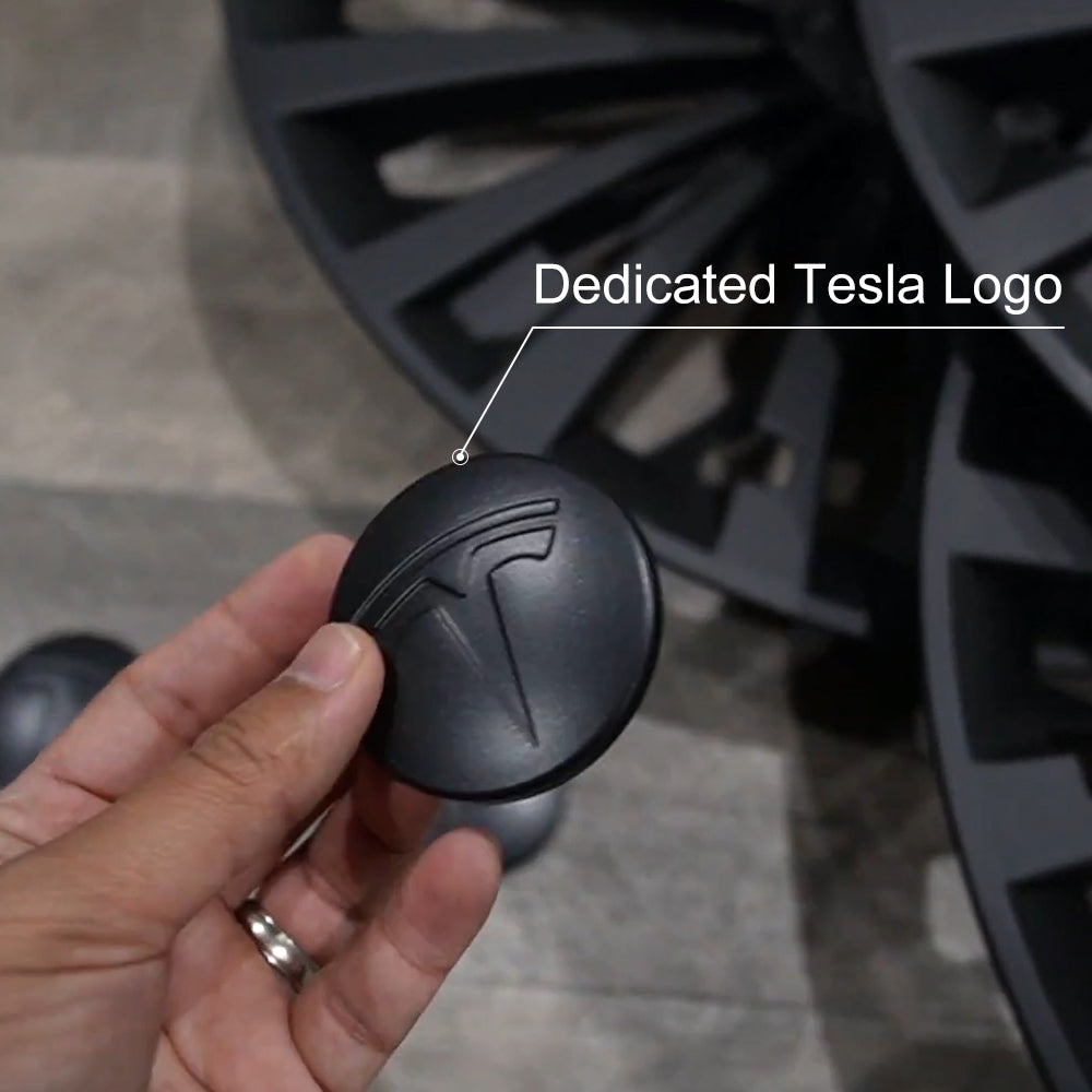 Tesla Model Y Wheel Cover Hubcaps 19-Inch Hub Cap Replacement 4pcs For Tesla Accessories