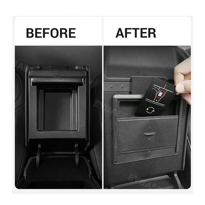 Model 3 Highland Center Console Organizer Armrest Storage Box Hidden Compartment for Tesla