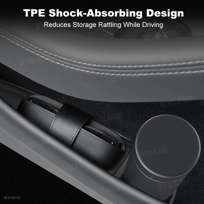 Model Y Juniper Door Side Pocket Storage Box Organizer Liners & Cup Holder Insert Pad