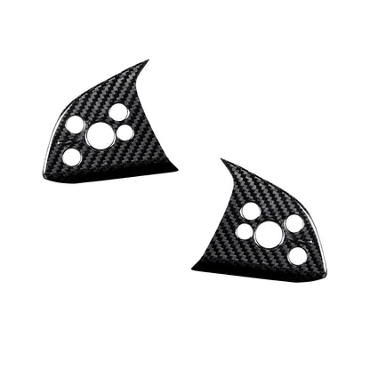 Model 3 Highland Steering Wheel Cover Cap Real Carbon Fiber Decorative Trim Overlay for Tesla