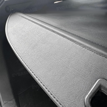 Retractable Cargo Cover for Chevrolet Equinox EV Rear Trunk Security Privacy Shade Leather Cargo Organizer