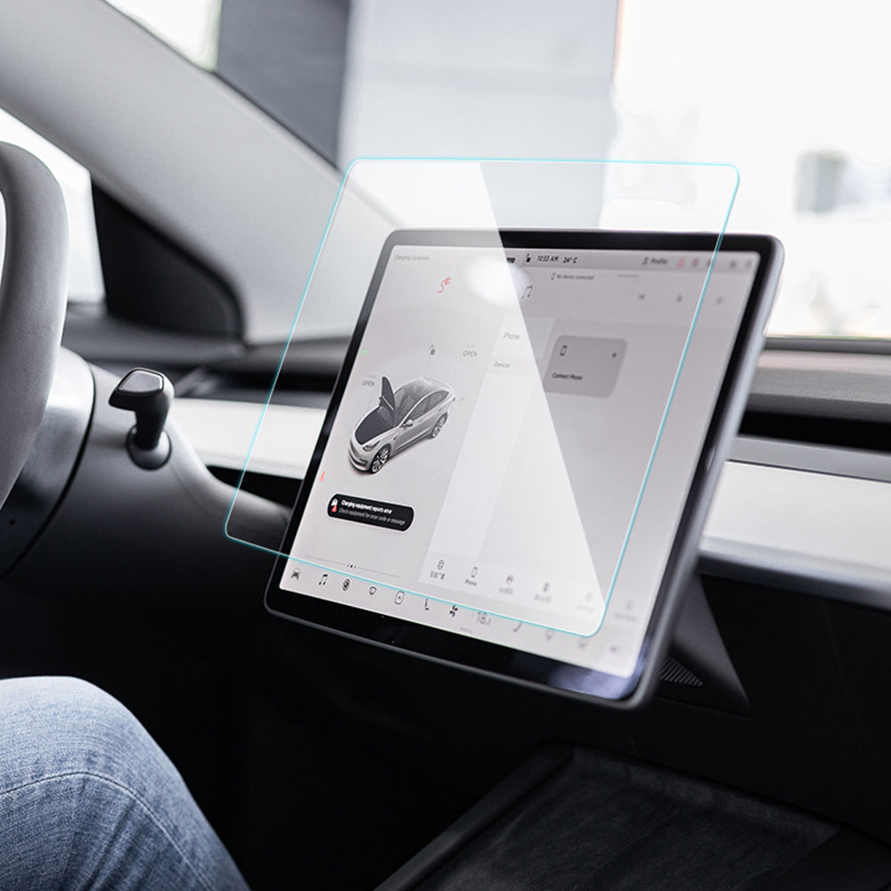 Model 3 Highland Tempered Glass Screen Protector for Dashboard