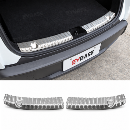 Model Y Juniper Rear Trunk Sill Protector Rear Bumper Guard Stainless Steel Trunk Sill Plate Cover
