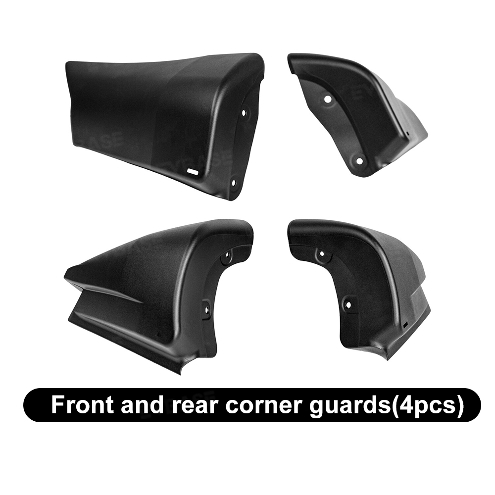 Model Y Juniper Front & Rear Mud Flaps Corner Guards OEM-Style Splash Guards Corner Protectors
