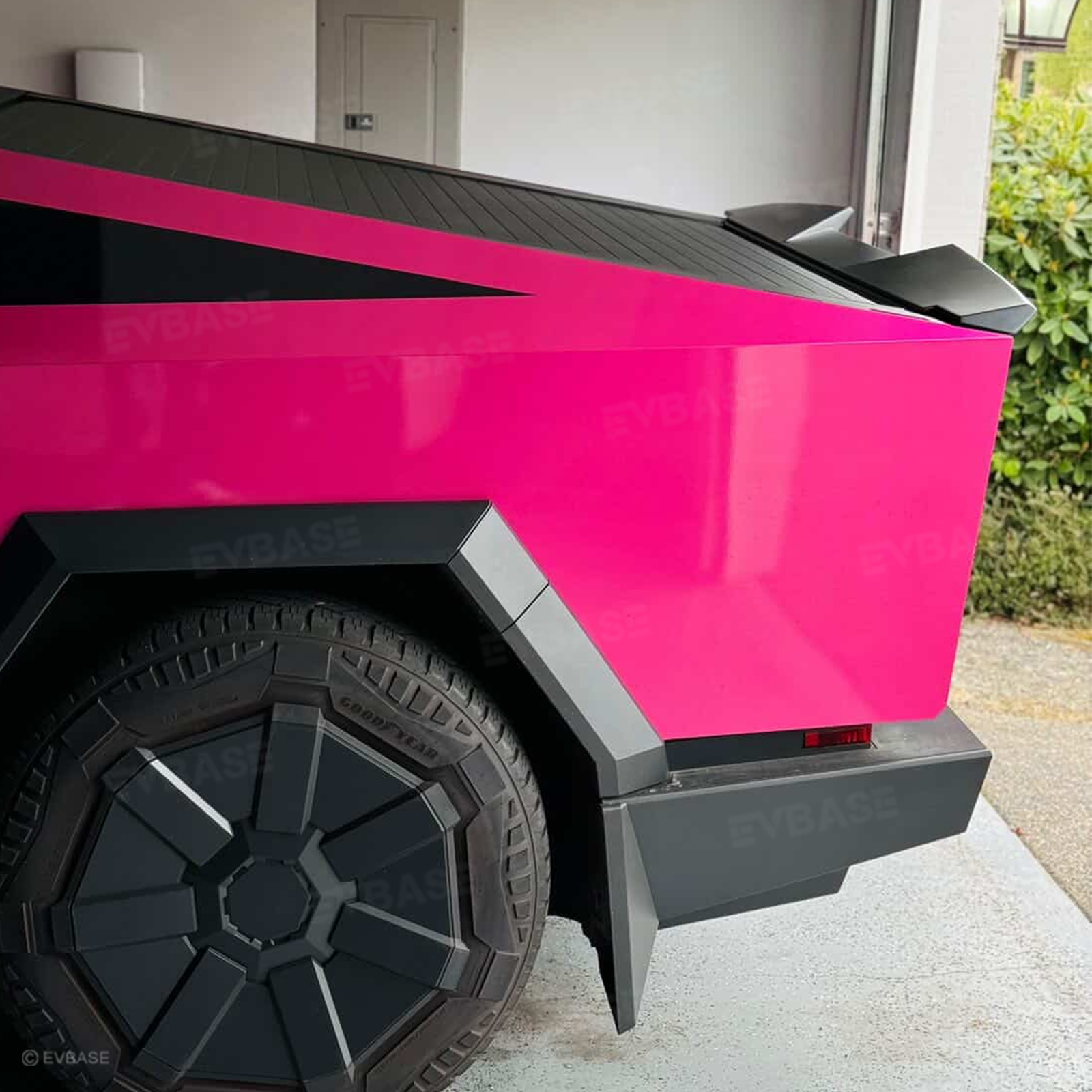 Cybertruck Body Kit Front Bumper Lip &  Fender Flares Cover & Rear Diffuser & Rear Spoiler for Tesla