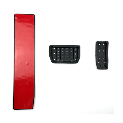 Model X S Brake Pedal Covers Non-Slip Performance Metal Foot Pedal Covers for Tesla