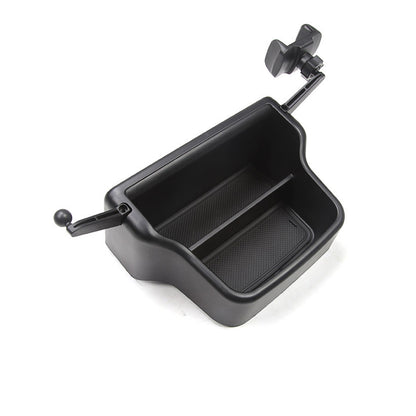 Mustang Mach E Center Console Dash Storage Box Organizer 360° Rotatable Dashboard Phone Holder for Ford