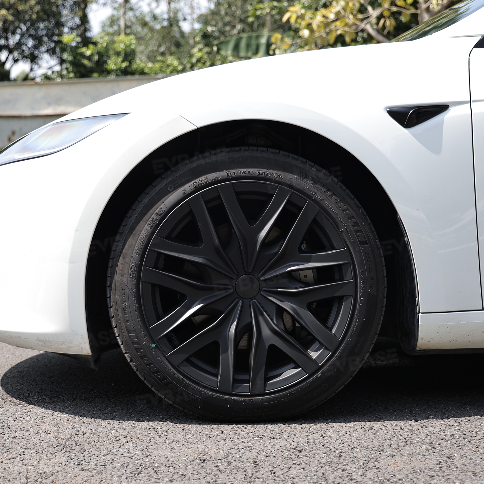 Model 3 Highland Wheel Covers 18" Photon Wheels Hubcaps Inspired By Model Y Performance