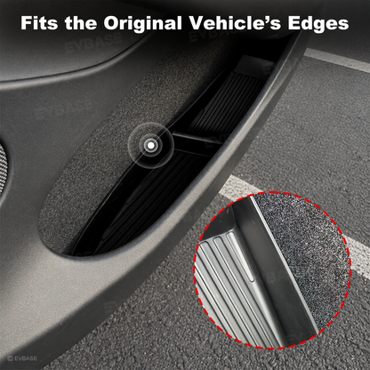 Model Y L Door Side Organizer Tray Front & Rear Door Pocket Liner Inserts