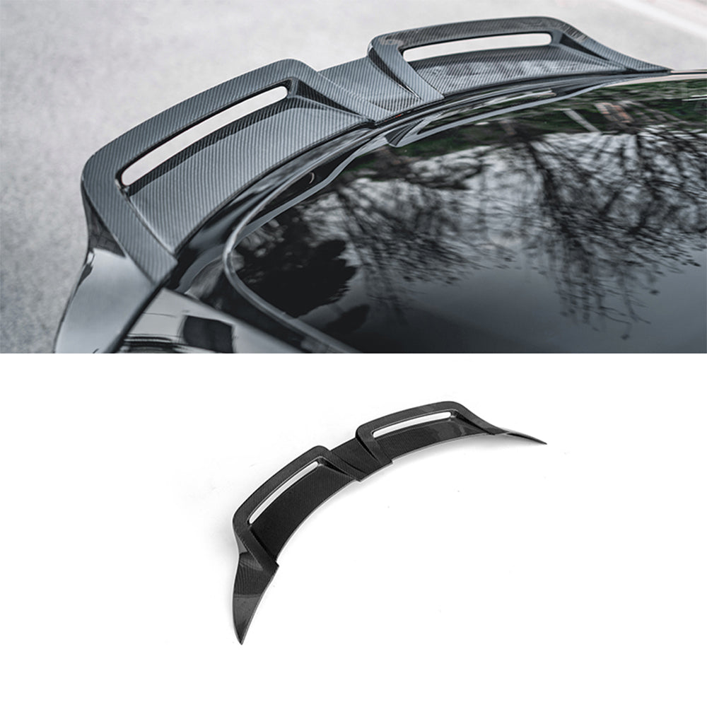 Model Y Real Carbon Fiber Full Body Kit CMST Tesla Retrofit Parts Bumper Side Skirts Spoiler Wing