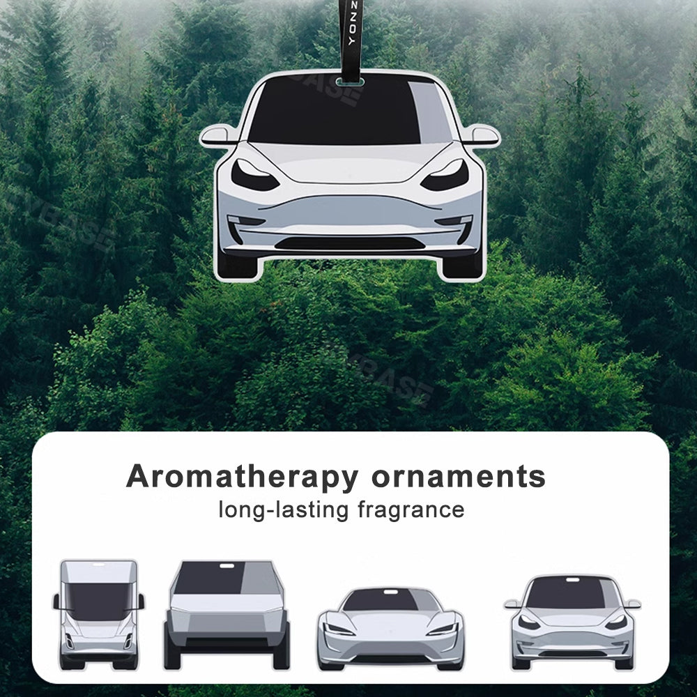 Tesla Model 3 Y Car Air Freshener Aromatherapy Ornament Fragrance Diffuser Aroma Scent Interior 4PCS