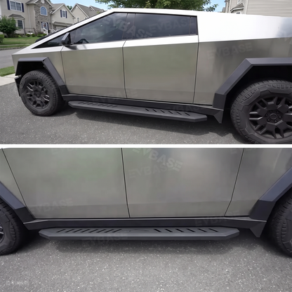 Cybertruck Running Boards Heavy-Duty Anti-Slip Side Steps Nerf Bars Exterior Brackets for Tesla