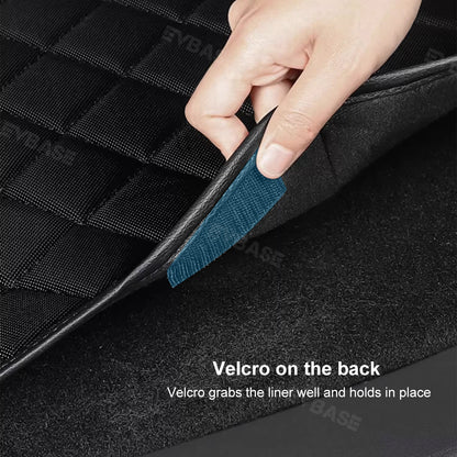 Model 3/Y/3 Highland Trunk Mat Rear Cargo Liner Oxford Cloth Waterproof Pet Mat Floor Protector for Tesla