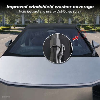 Cybertruck Windshield Washer Fluid Nozzle Relocation Adapter Wiper Washer Jet Upgrade