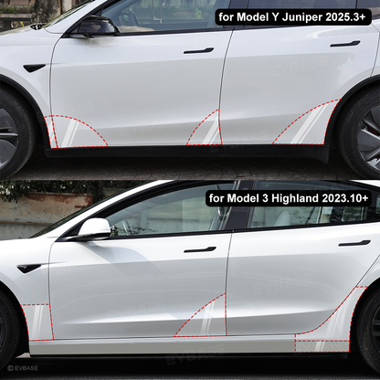 Model Y Juniper/ 3 Highland PPF Door Protection Film Paint Protection Kit