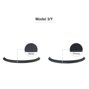 EVBASE Tesla Genuine Carbon Fiber Model 3 Y Rear Spoiler Trunk Huge Spoiler Wing