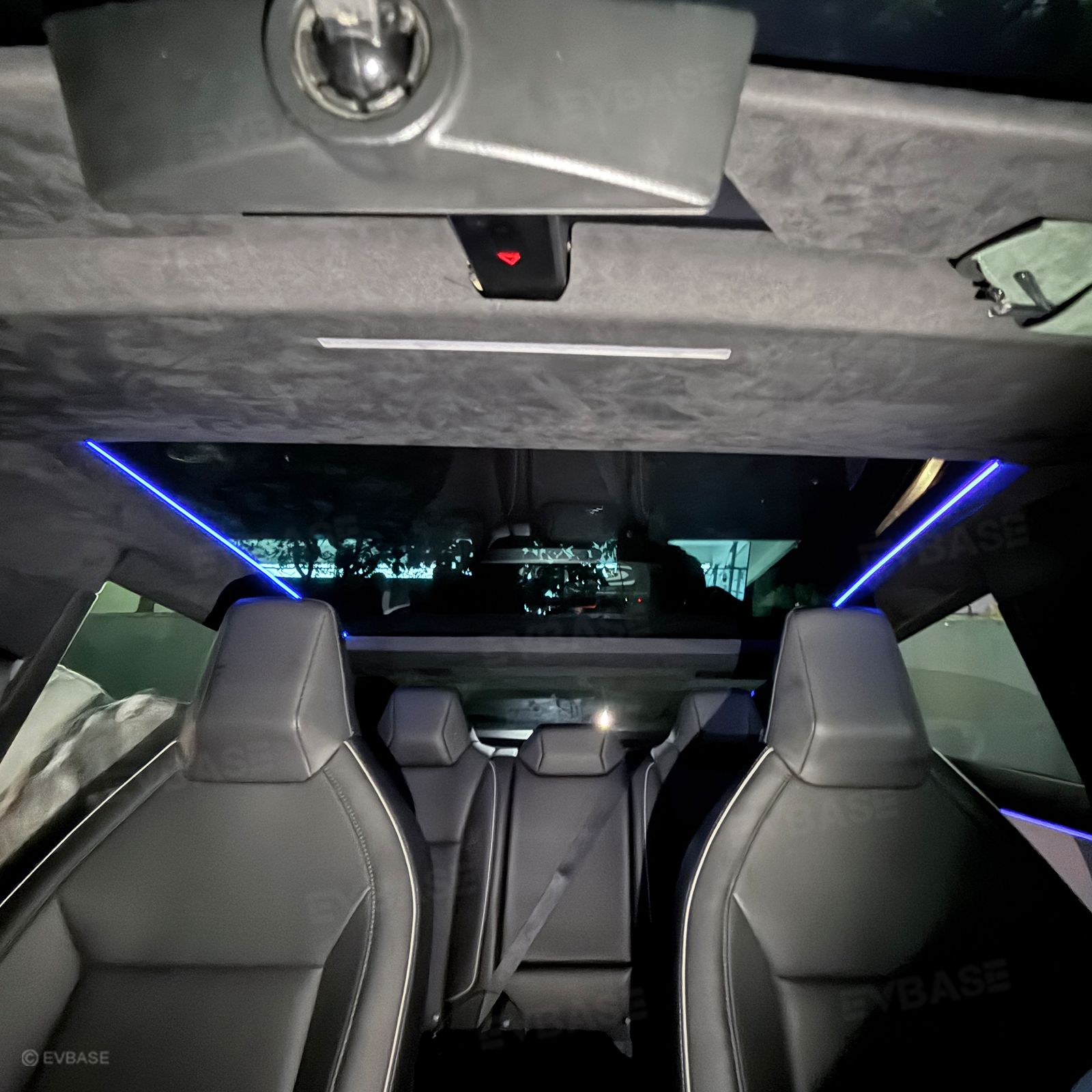 Cybertruck Sunroof Ambient Lighting RGB Interior Roof Lights with Factory Screen Control