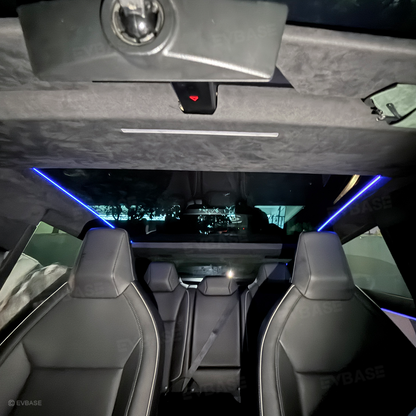 Cybertruck Sunroof Ambient Lighting RGB Interior Roof Lights with Factory Screen Control