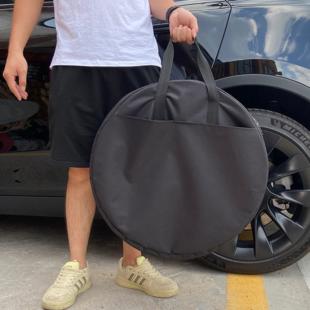 Model 3 Y X S Aero Wheel Cover Storage Carrying Bag for Tesla Accessories