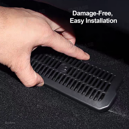 Model 3 Highland Radiator Grille Mesh Insert & Air Intake Vent Cover & Under-Seat Air Vent Cover Backseat Air Flow Outlet Protector