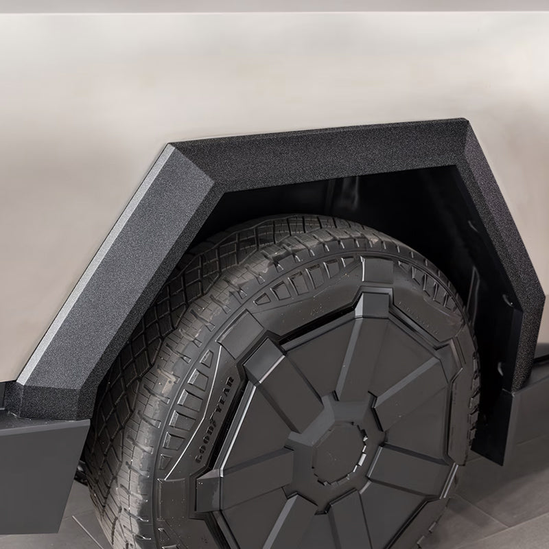 Cybertruck Fender Flare Vinyl Wrap Kit Trim Wheel Arch Eyebrow Protection Textured Overlay For Tesla