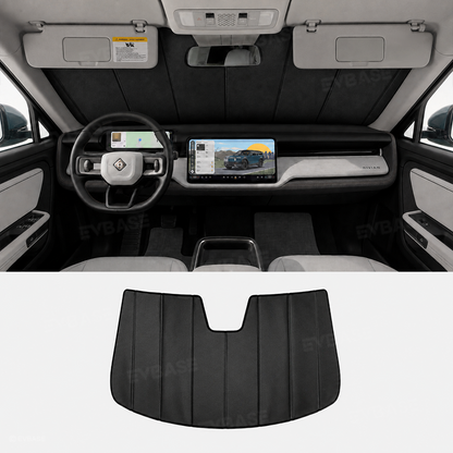 Windshield Sunshade for Rivian R2 OEM-Style Front Window Shade Heat Insulation & UV Protection