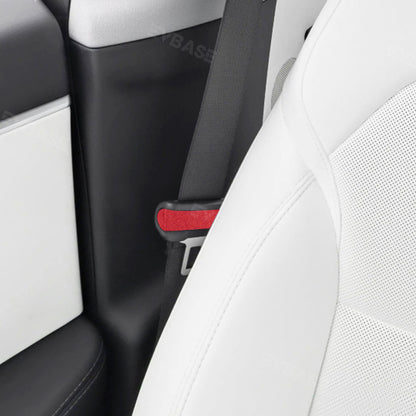 Model 3 Highland Real Alcantara Seat Belt Fascia Cover for Tesla