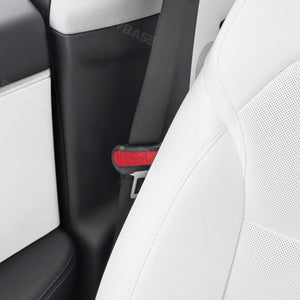 Tesla Model 3 Highland Real Alcantara Seat Belt Fascia Cover