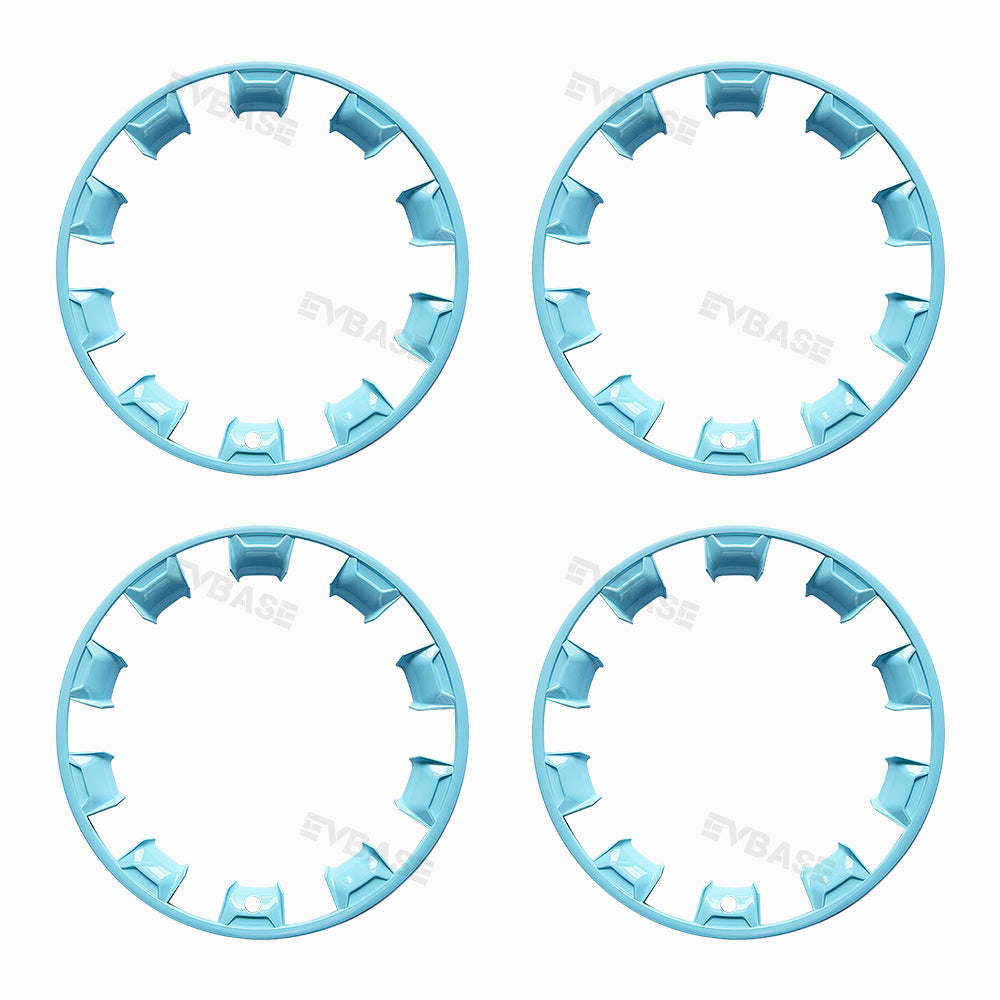 Model Y Wheel Rim Protector 20 Inch Induction Wheels All-in-one Mecha Style ABS Rimcase for Tesla