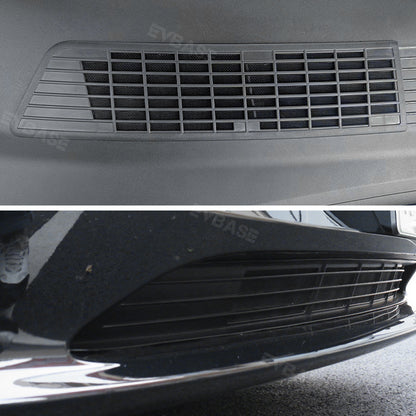 Model 3 Highland Front Bumper Grille Cover Mesh Air Inlet Vent Radiator Protective Cover Insert for Tesla