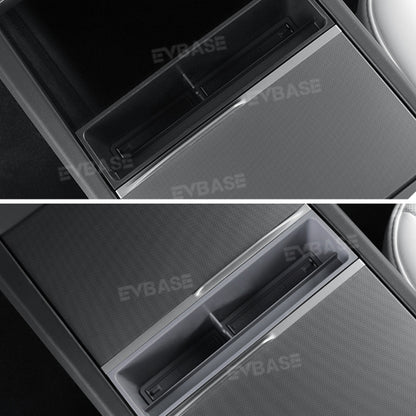 Model 3 Highland Center Console Organizer ABS Storage Box Tray Hidden Drawer for Tesla