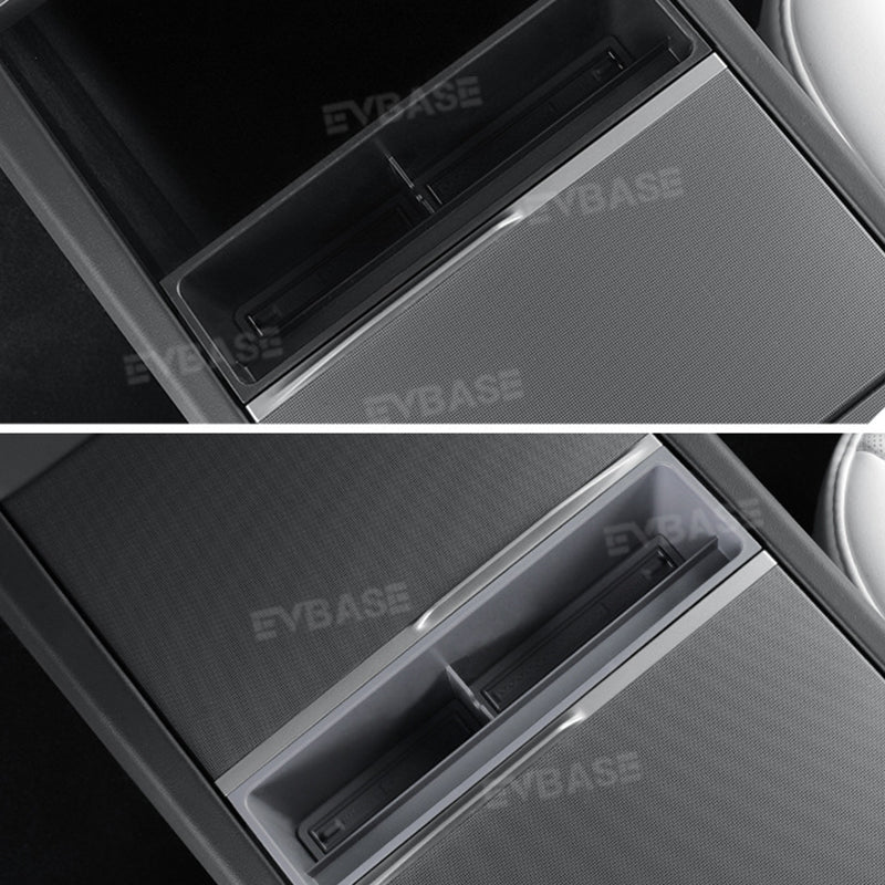 Model 3 Highland Center Console Organizer ABS Storage Box Tray Hidden Drawer for Tesla