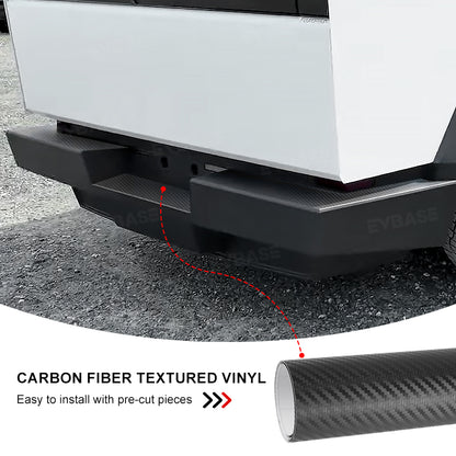 Cybertruck Tailgate Step Vinyl Wrap Cover Rear Bumper Truck Bed Cap Protective Trim Sticker for Tesla