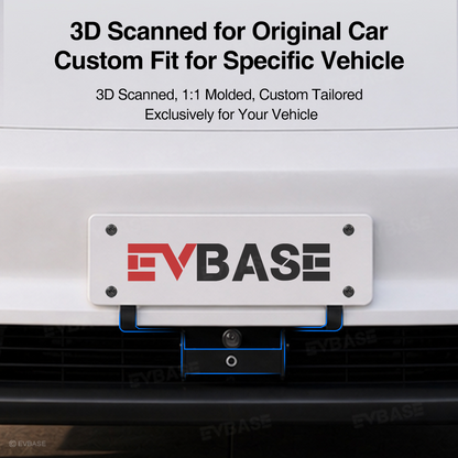 Model Y Juniper Performance Front License Plate Mount No Drill License Plate Holder Aluminum Alloy Bracket