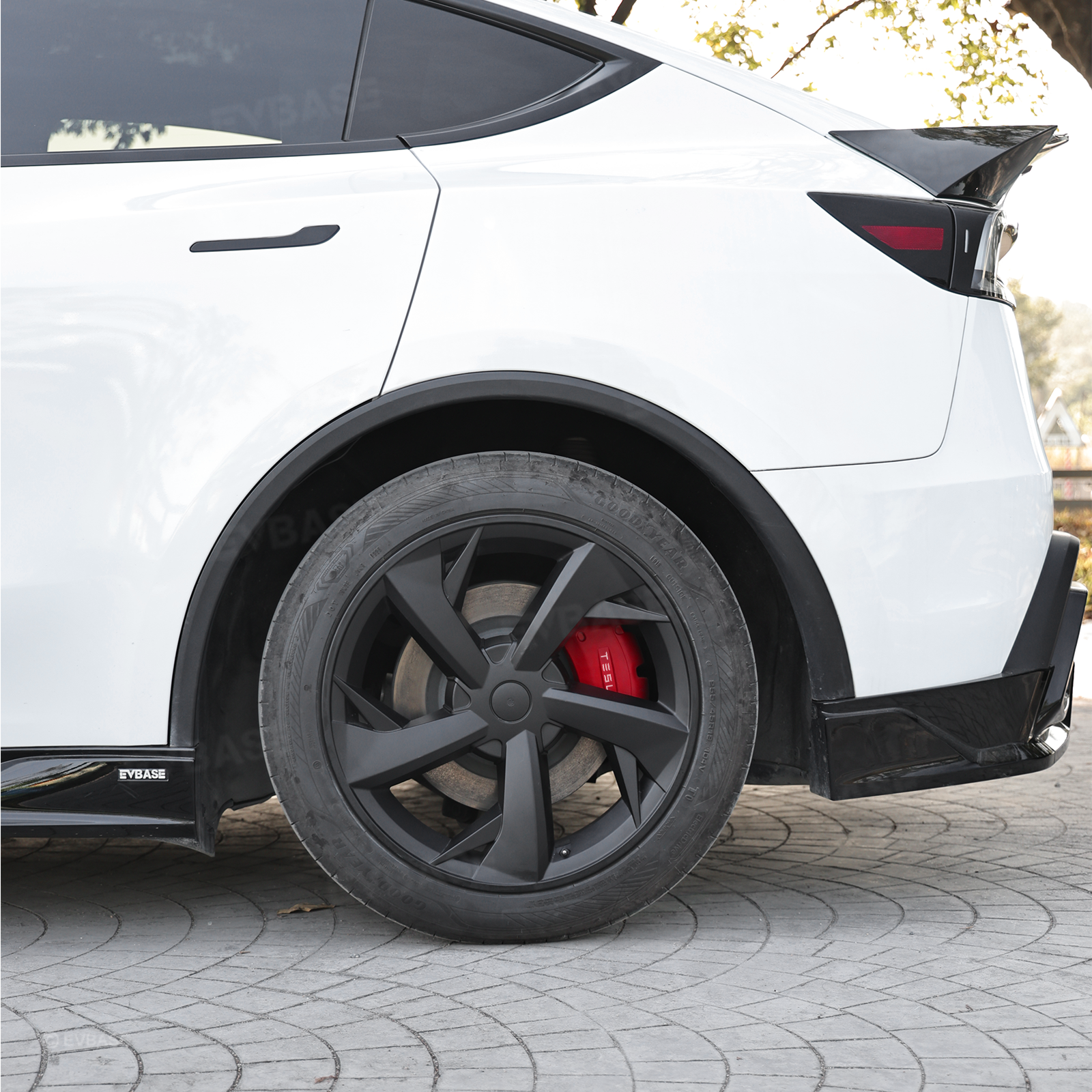 Model 3/Y Silicone Brake Caliper Covers Front and Rear Slip-On Caliper Protector Set Performance Look & No Wheel Removal