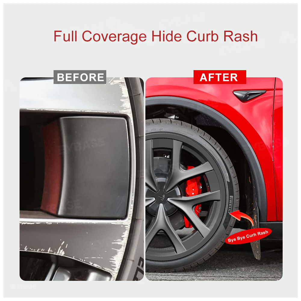 Model Y Juniper Performance Wheel Rim Protector 21 Inch Rimcase Curb Rash Protection for Tesla 4PCS