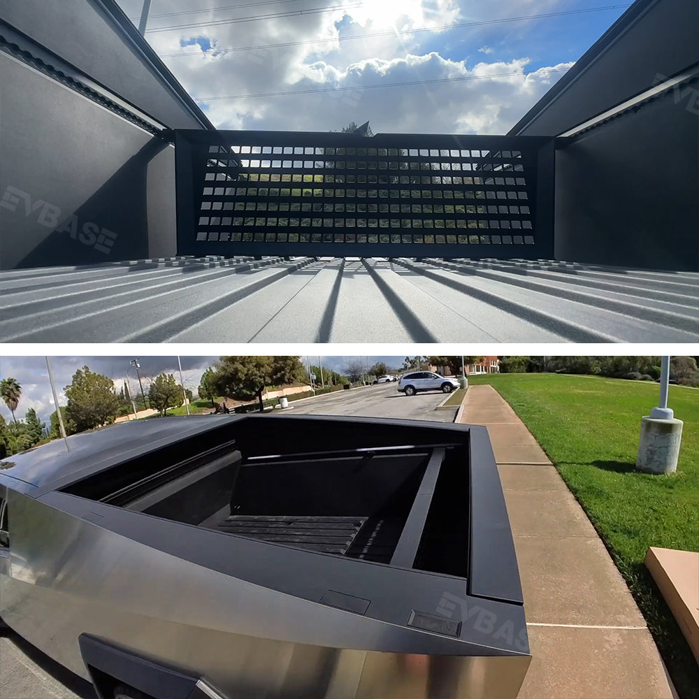 Tesla Cybertruck Vault Cargo Divider MOLLE System Rack Trunk Bed Divid