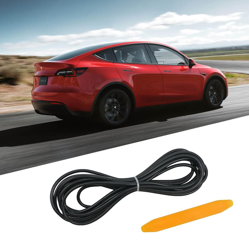  Tesla Model Y Front Hood Weather Strip Rubber Seal Protector  Front Trunk Hood Dust Proof Seal Guard Strip for Tesla Model Y Accessories  : Automotive
