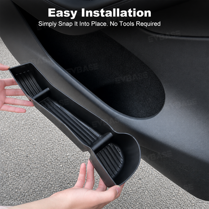 Model Y L Door Side Organizer Tray Front & Rear Door Pocket Liner Inserts