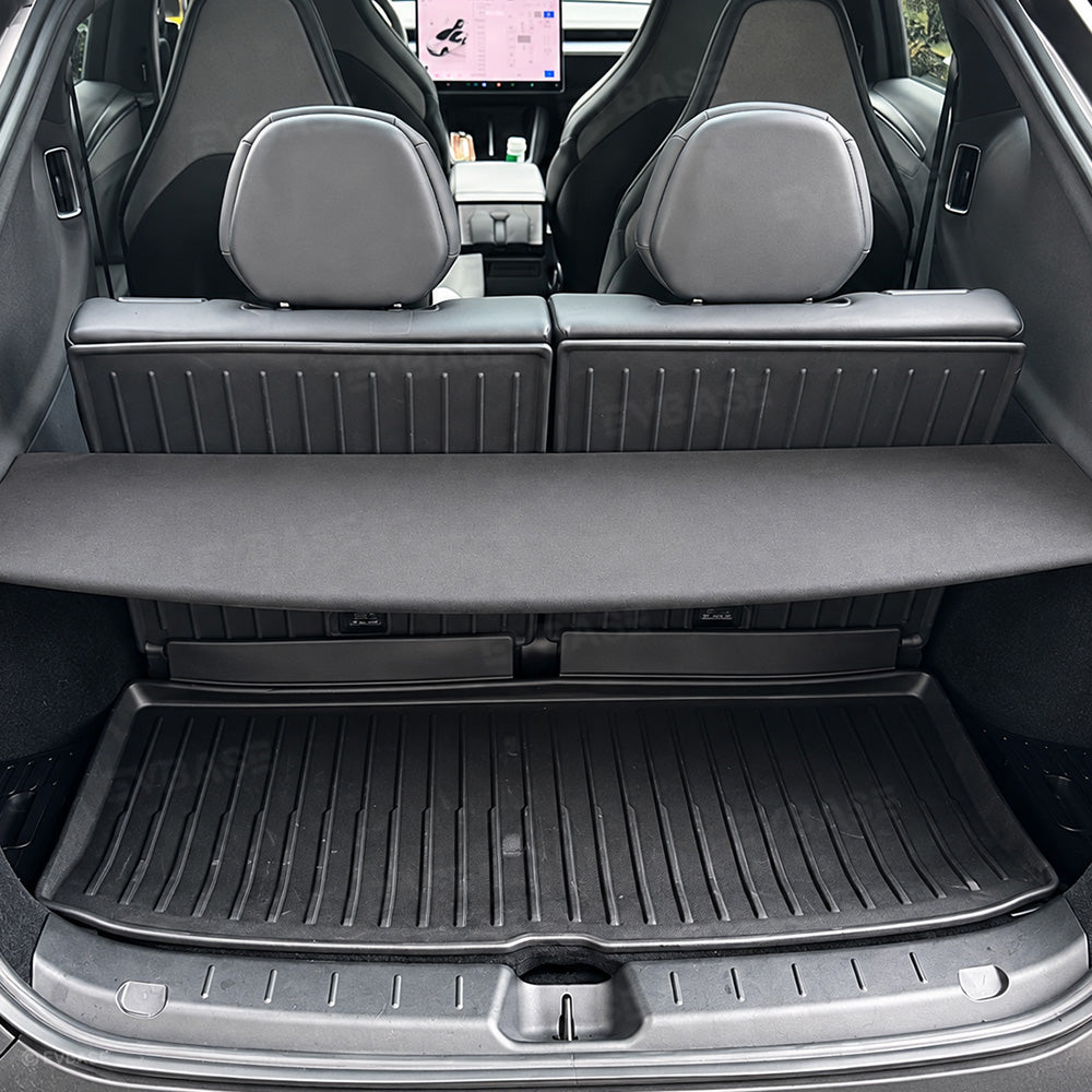 Model Y L Trunk Retractable Cargo Cover Luggage Cargo Privacy Shield Parcel Shelf