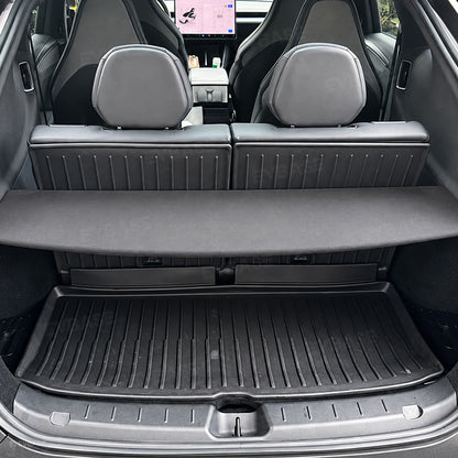 Model Y L Trunk Retractable Cargo Cover Luggage Cargo Privacy Shield Parcel Shelf