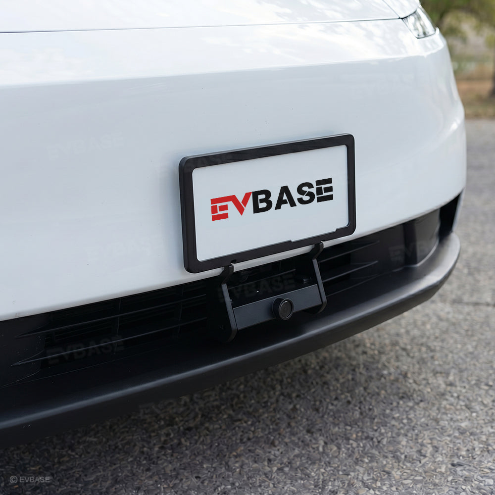 Model Y Juniper Performance Front License Plate Mount No Drill License Plate Holder Aluminum Alloy Bracket