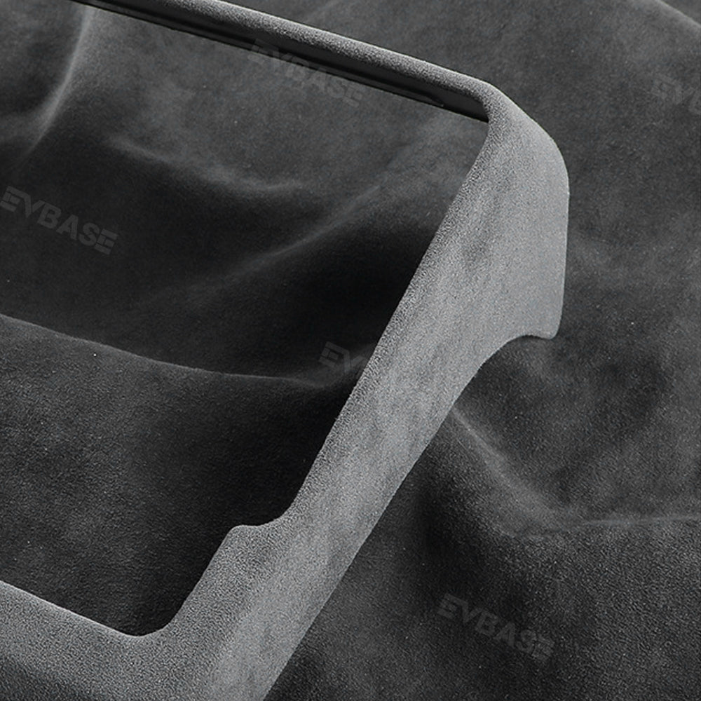 Model 3 Highland Real Alcantara Rear Screen Frame Cover Air Outlet Protector Rear Air Vent Covers Sticker for Tesla