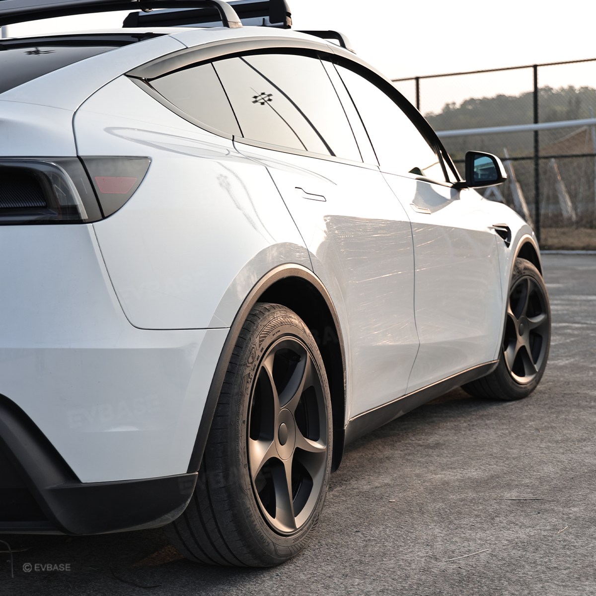 Model Y Juniper Wheel Covers for Tesla 19" Crossflow Wheels Hubcaps-3D Sculpted Design