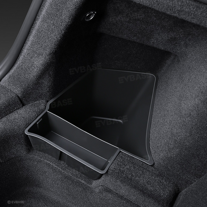 Model Y Juniper Rear Trunk Storage Box TPE Side Cargo Organizer Bins 2.0 with Lids for Tesla