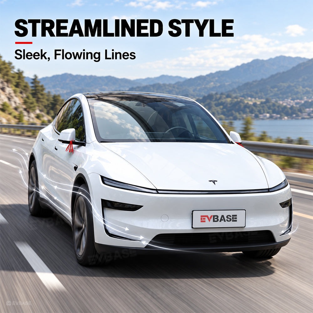 Model Y Juniper Fog Light Trim Front Bumper Air Vent Trim Covers & Rear Taillight Side Trim Overlay
