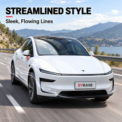 Model Y Juniper Fog Light Trim Front Bumper Air Vent Trim Covers & Rear Taillight Side Trim Overlay