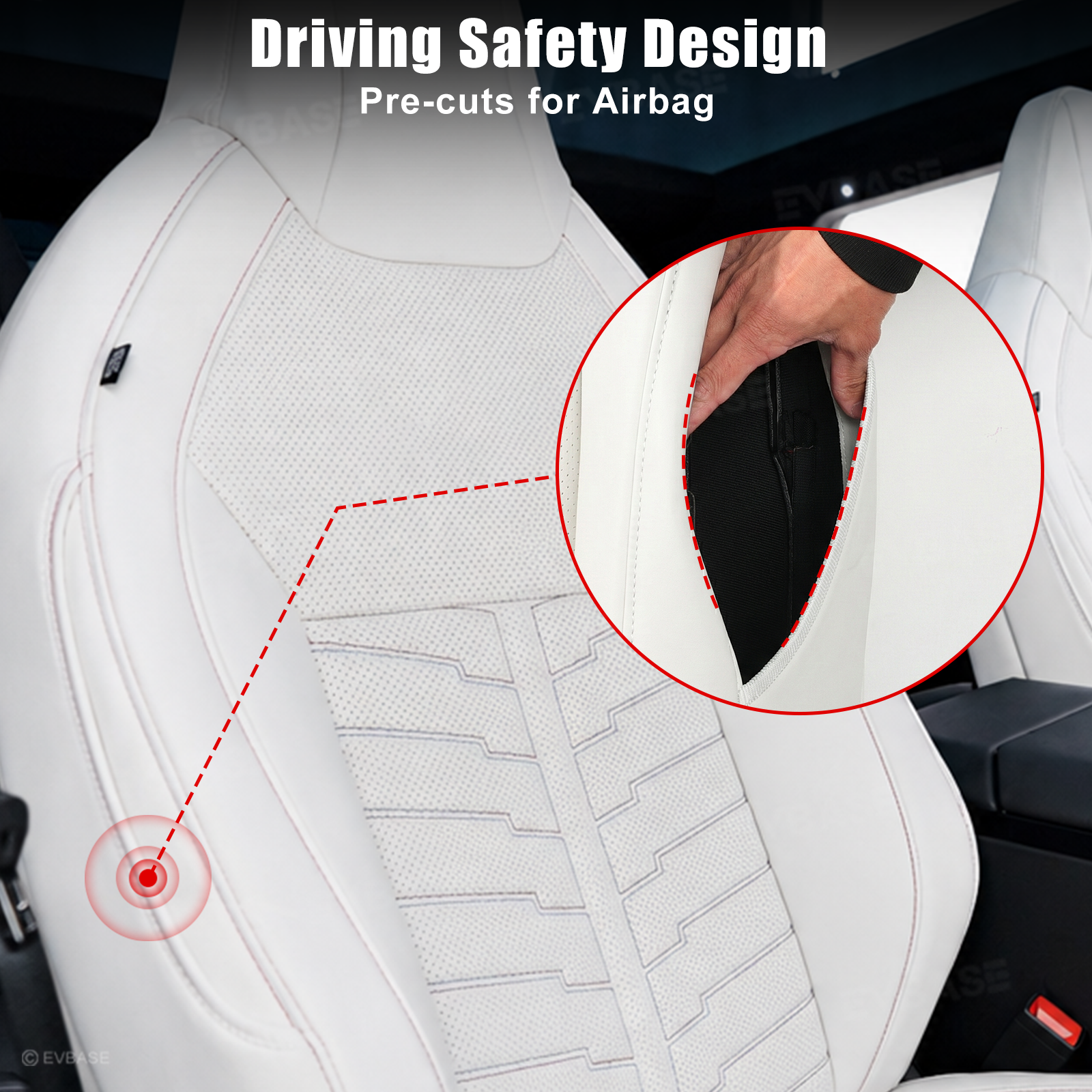 Cybertruck Seat Covers Futuristic Armor-Style Seat Protector Premium NAPPA Leather Interior Upgrade